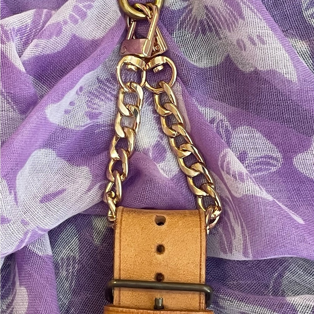 Louis Vuitton Gold Lock #317 Keychain and poignet. lovely patina!